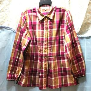 JONES NEW YORK SPORT BUTTON DOWN SHIRT SZ XL